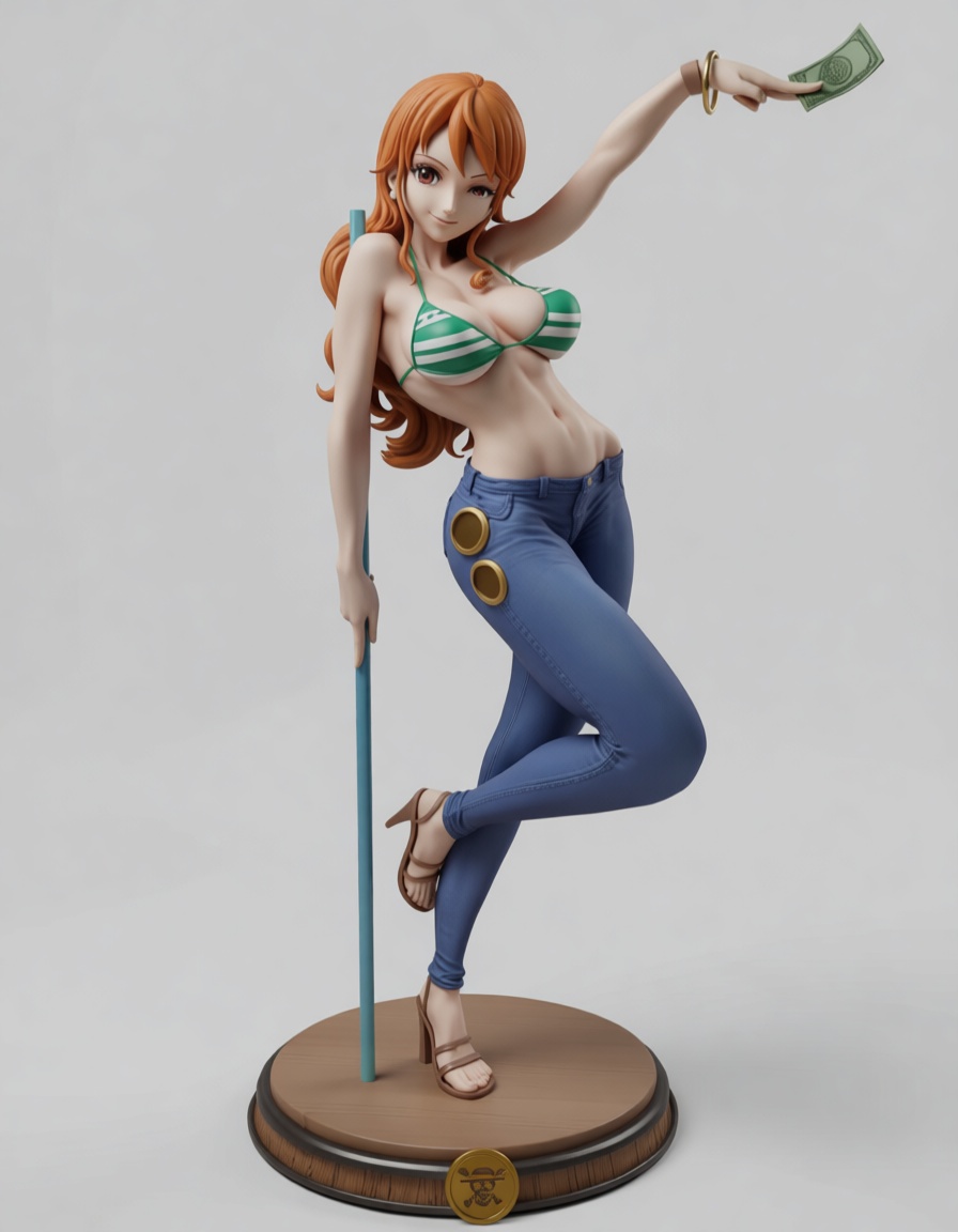 Nami Figure free 3D printable STL