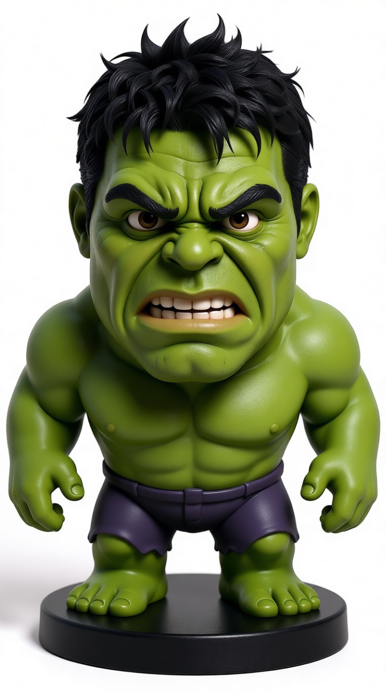 Hulk Figurine free 3D printable STL