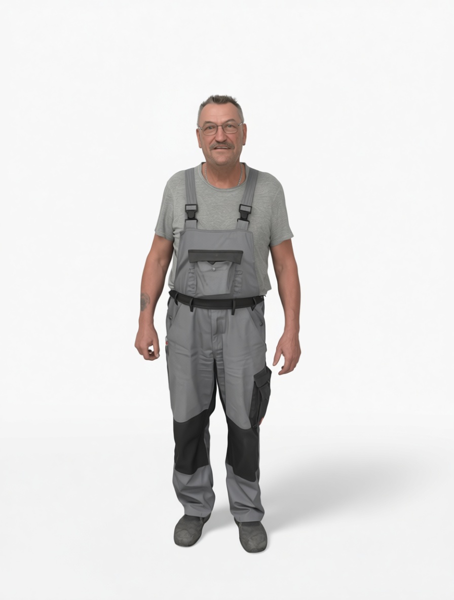 Construction Worker Figurine free 3D printable STL