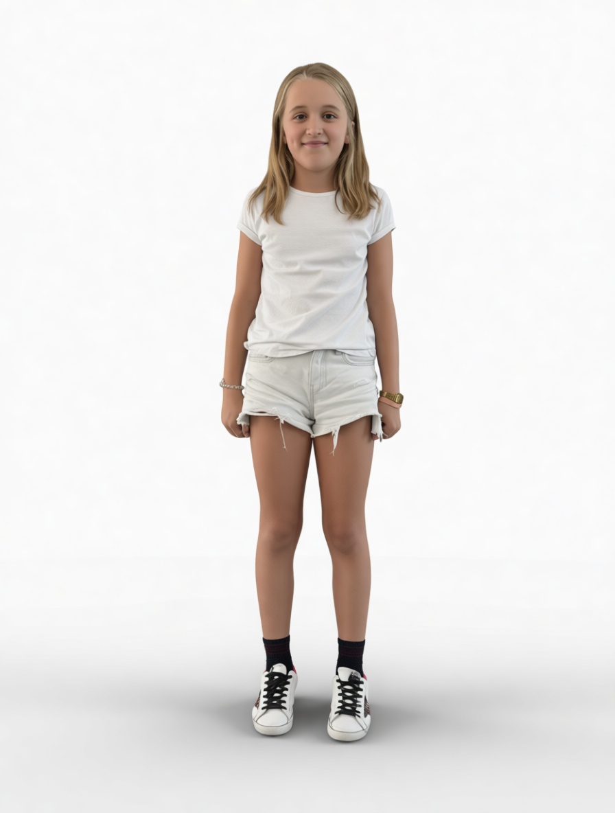 Young Girl Figurine free 3D printable STL