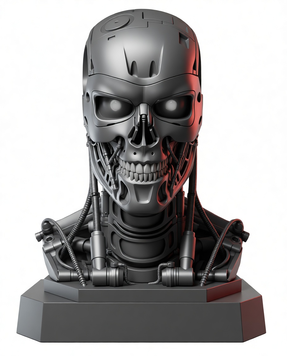 T-800 Terminator Bust free 3D printable STL