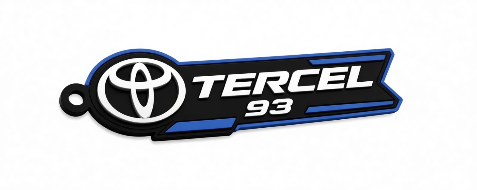 Toyota Tercel 93 Keychain free 3D printable STL