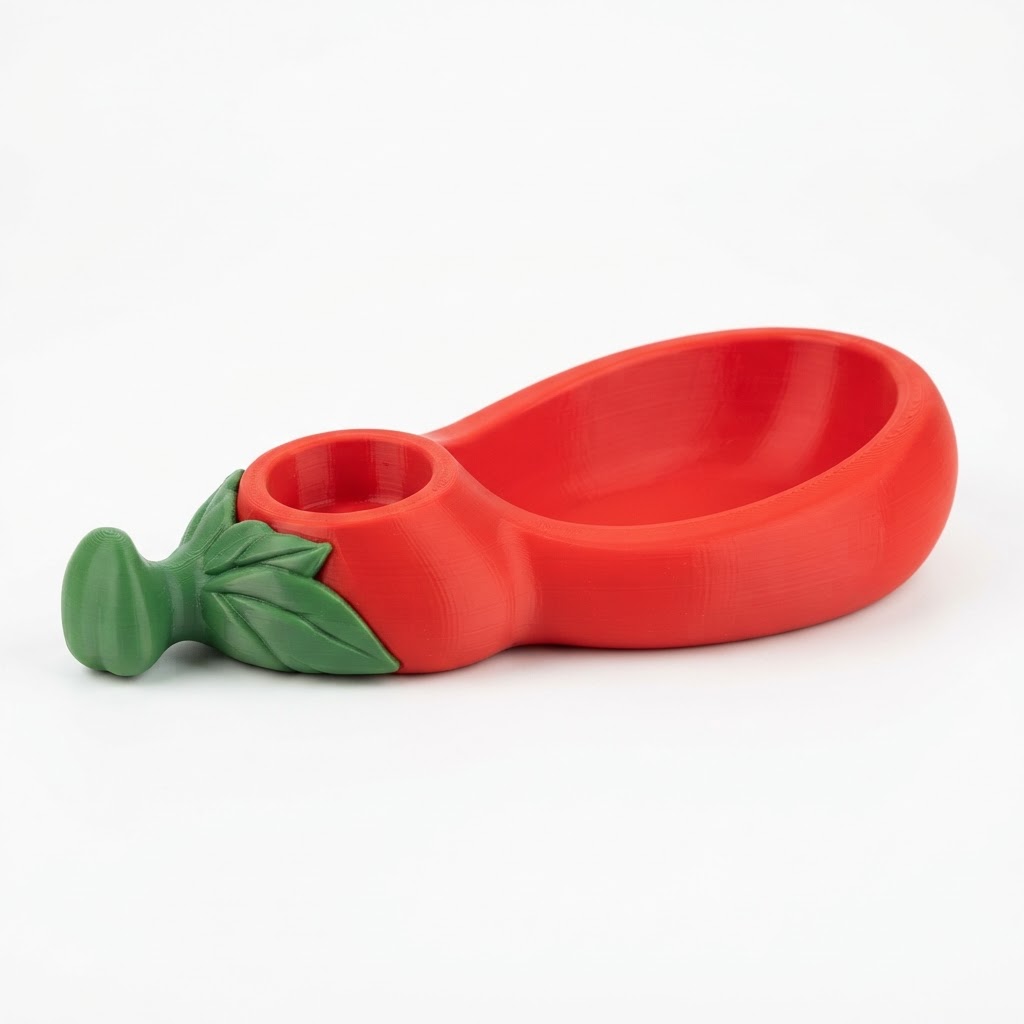Tomato Pipe Bowl free 3D printable STL