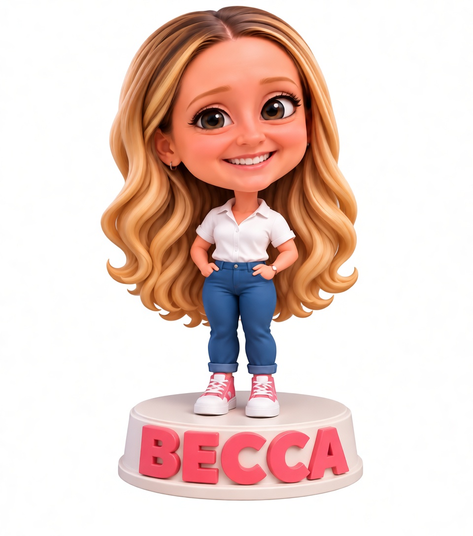 Becca Stylized Figurine free 3D printable STL
