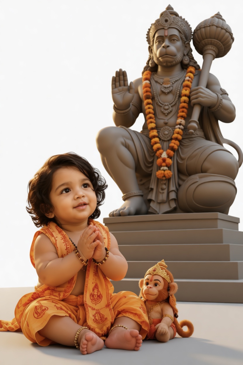 Hanuman Statue free 3D printable STL