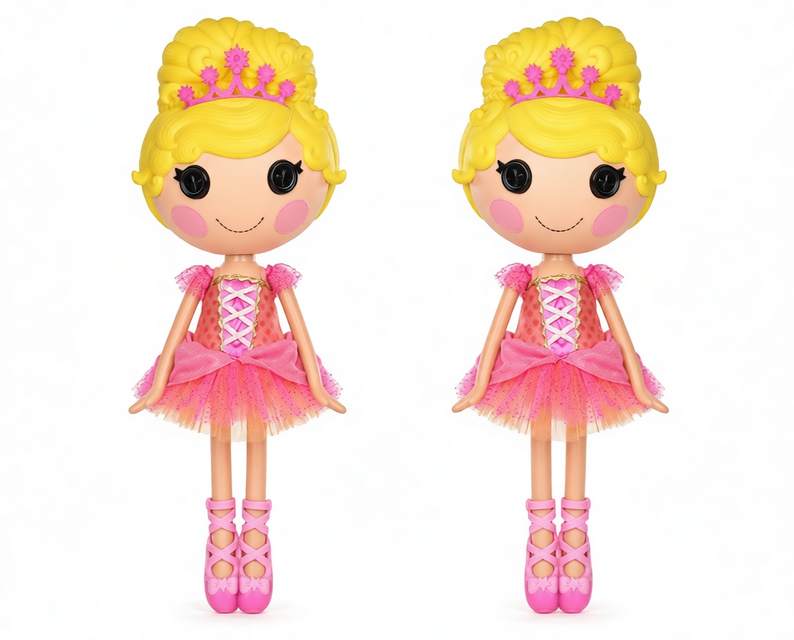 Lalaloopsy Ballerina Doll free 3D printable STL