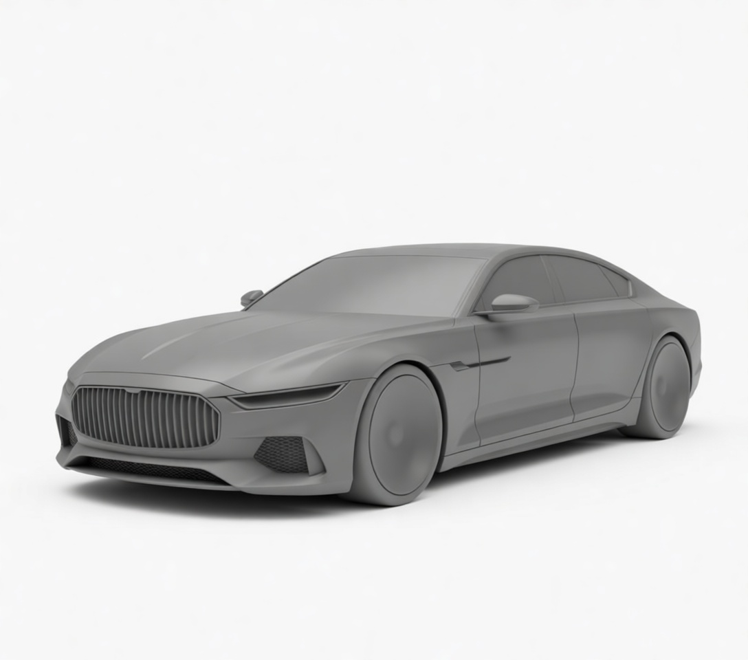 Porsche Panamera Model free 3D printable STL