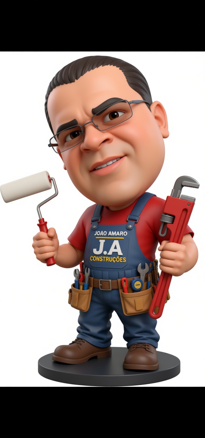 Construction Worker Figurine free 3D printable STL