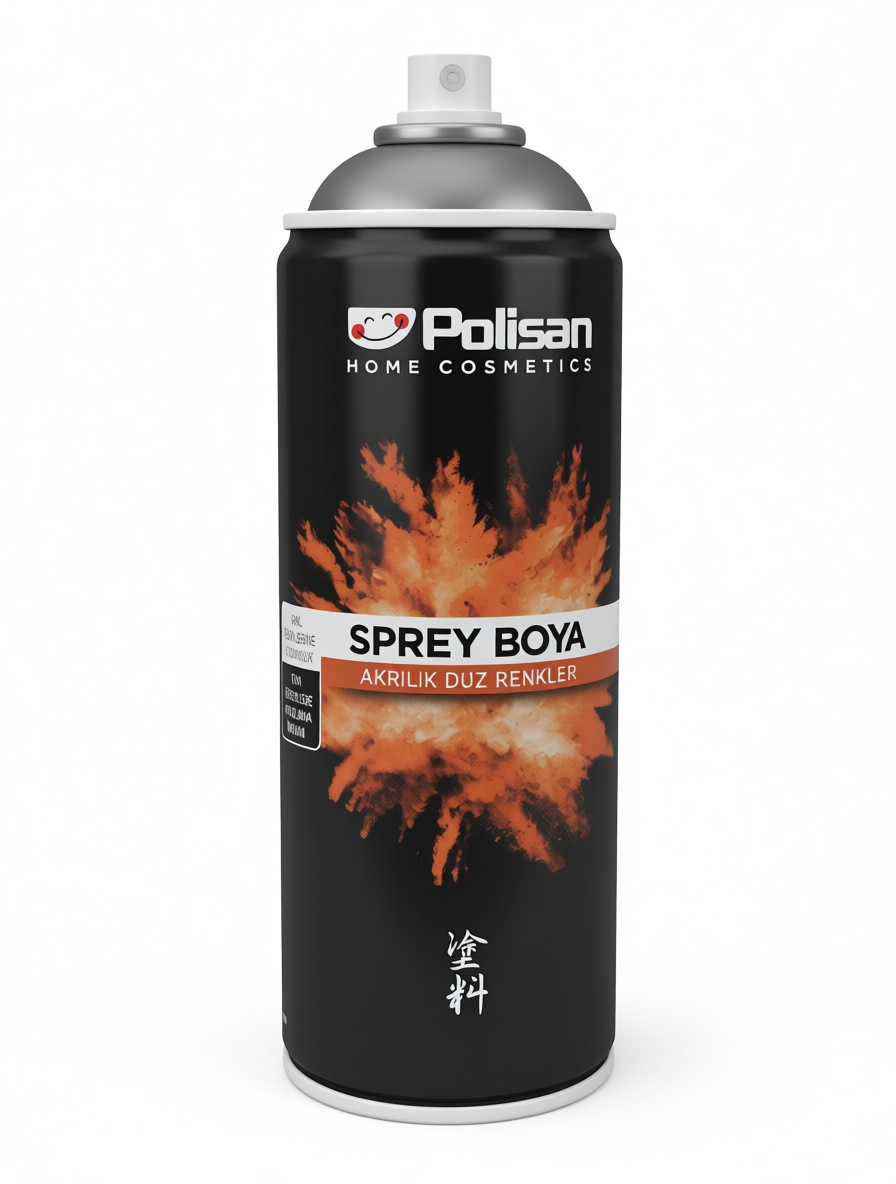 Polisan Spray Paint Can free 3D printable STL