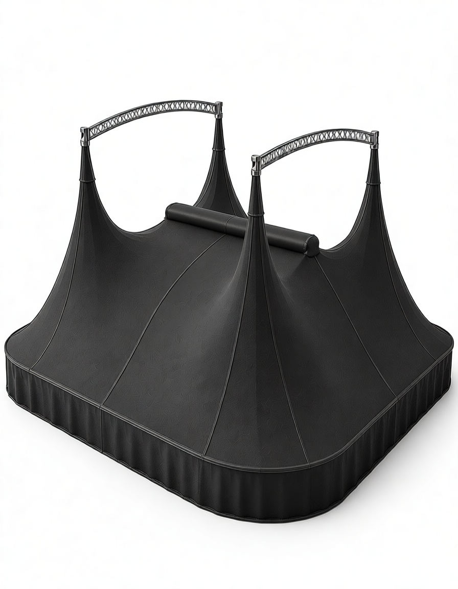 Medieval Banquet Tent Model free 3D printable STL