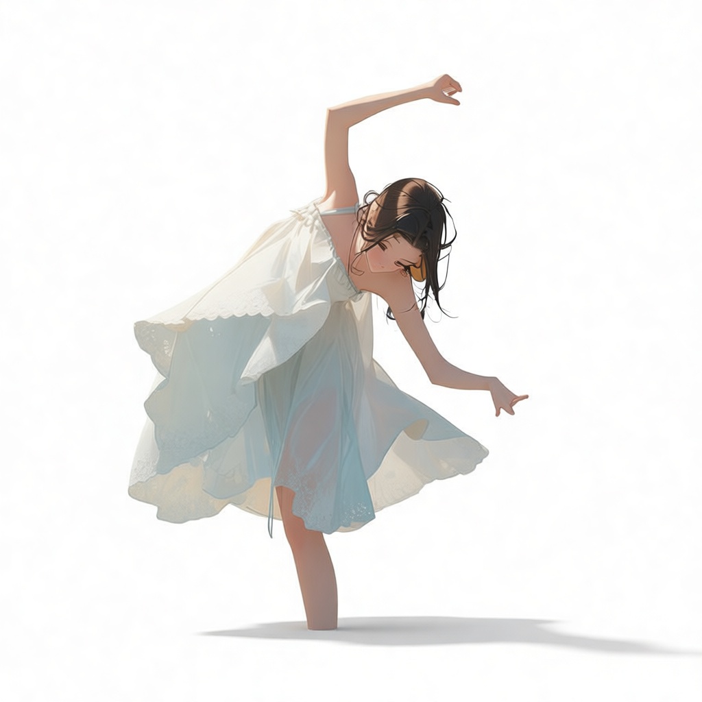 Dancing Woman Figurine free 3D printable STL