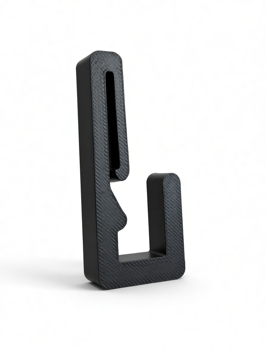 Phone Wall Mount Hook free 3D printable STL