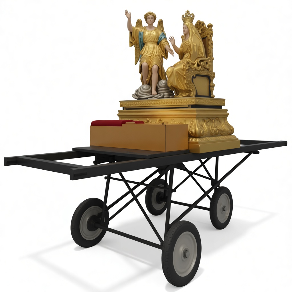 Our Lady of Mount Carmel Statue free 3D printable STL