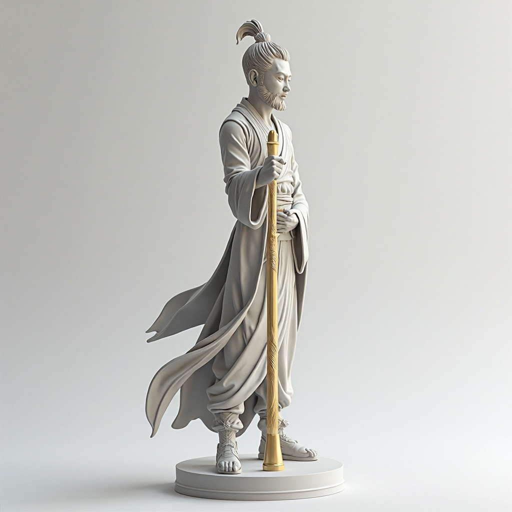 Sun Wukong Ruyi Staff free 3D printable STL