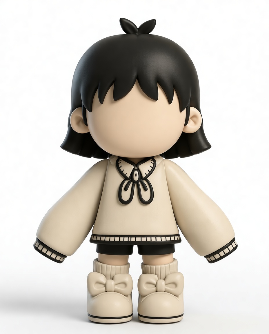 Cute Girl Figurine free 3D printable STL