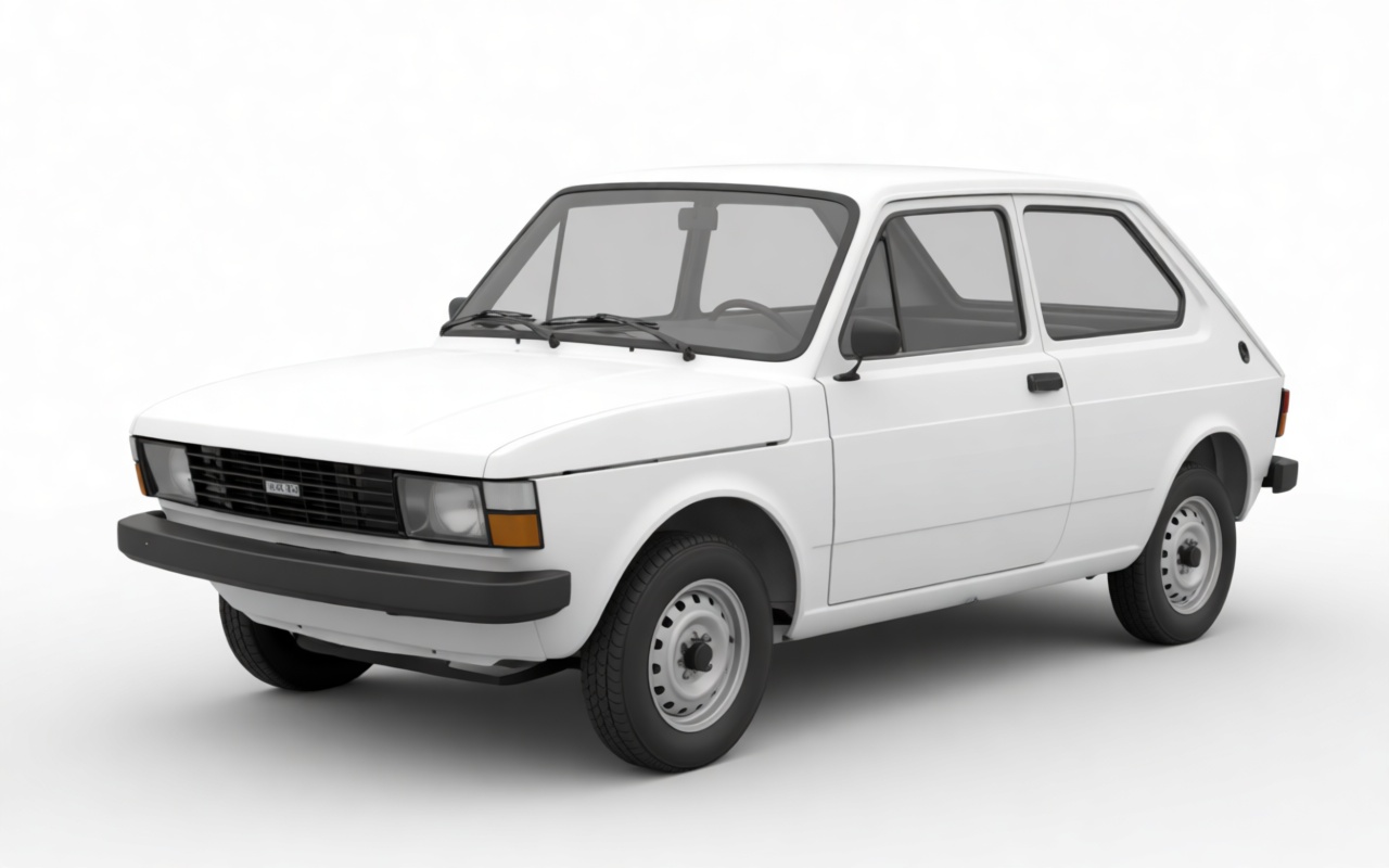 Fiat 127 Model free 3D printable STL
