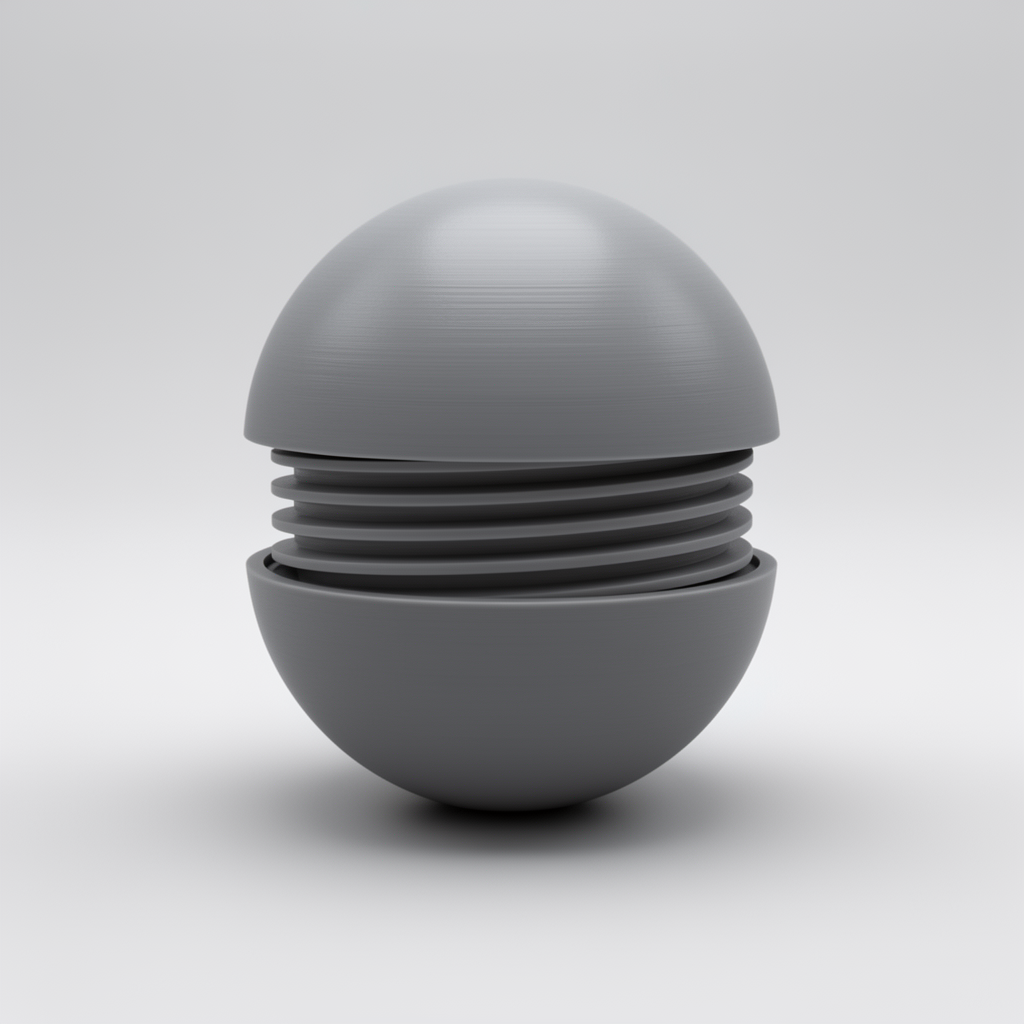 Screwable Storage Sphere free 3D printable STL