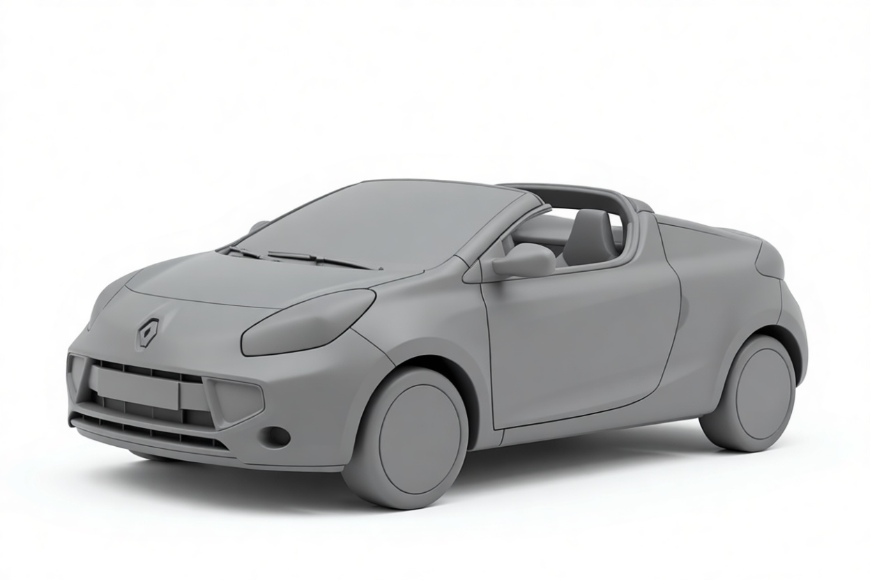 Renault Twingo Convertible Model free 3D printable STL