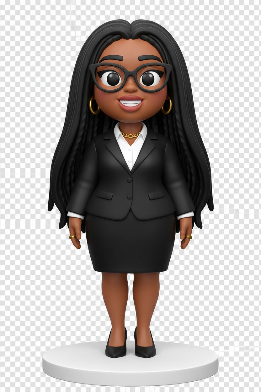Businesswoman Figurine free 3D printable STL