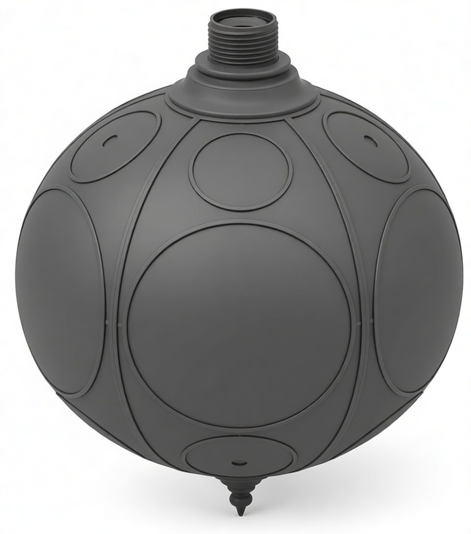 Depth Charge Model free 3D printable STL