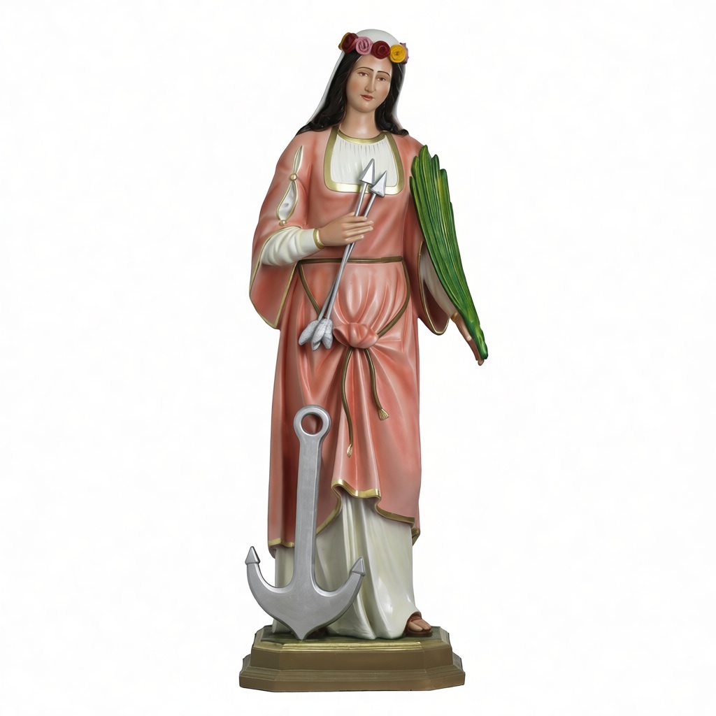 Saint Philomena Statue free 3D printable STL