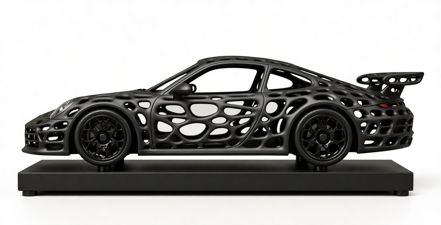Porsche 911 GT2 Figurine free 3D printable STL
