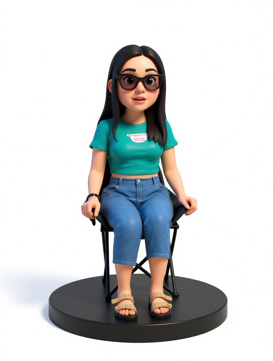 Casual Woman Figurine free 3D printable STL