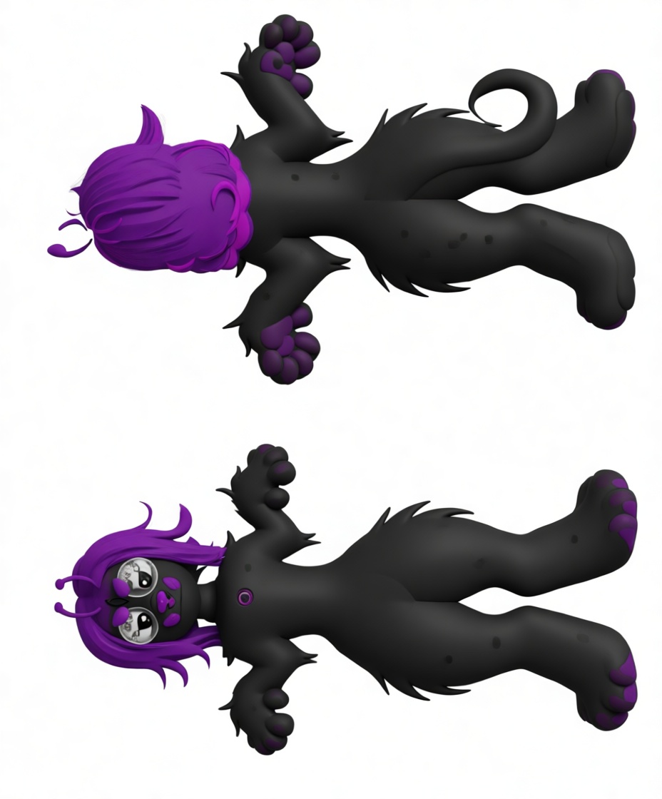 Anthro Alien Figurine free 3D printable STL