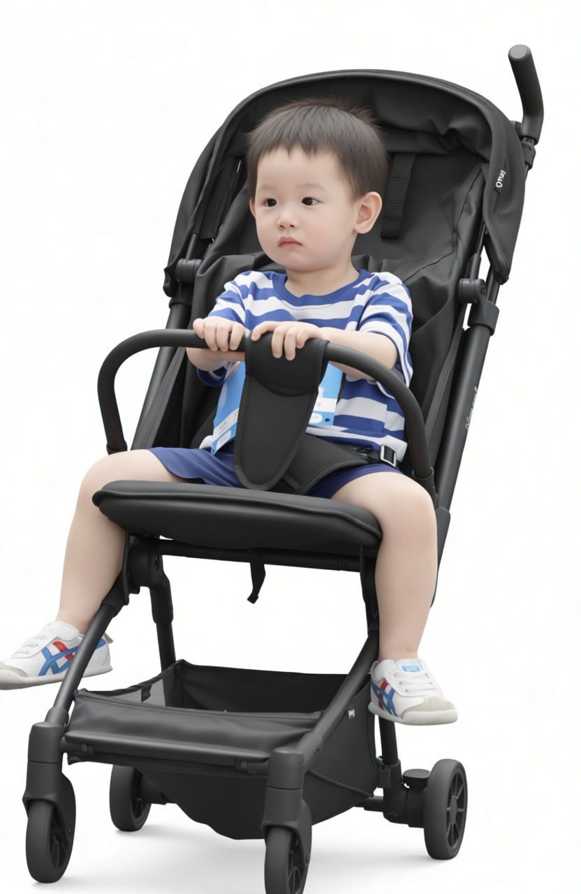 Toddler in Stroller Model free 3D printable STL