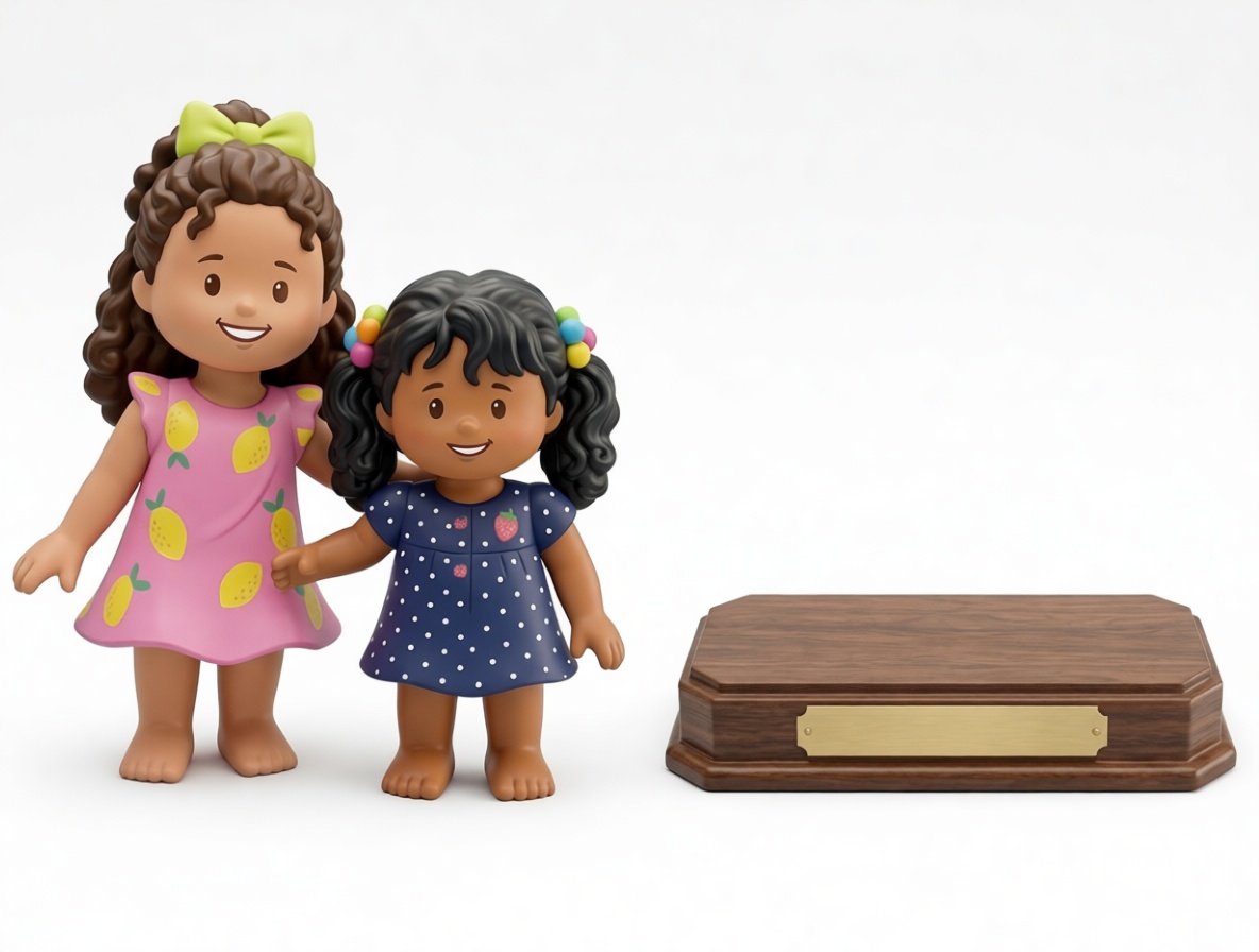 Cute Sisters Figurines free 3D printable STL