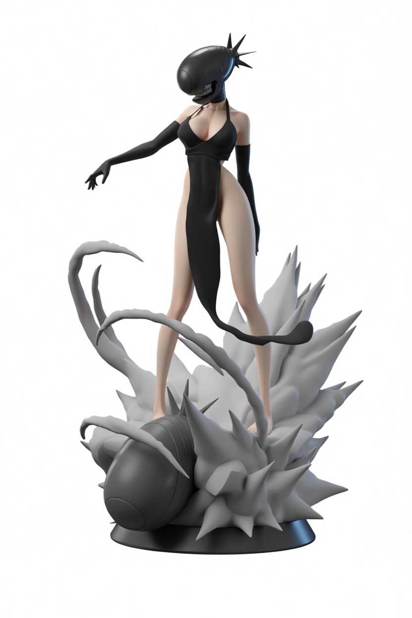 Soul Eater Medusa Figurine free 3D printable STL