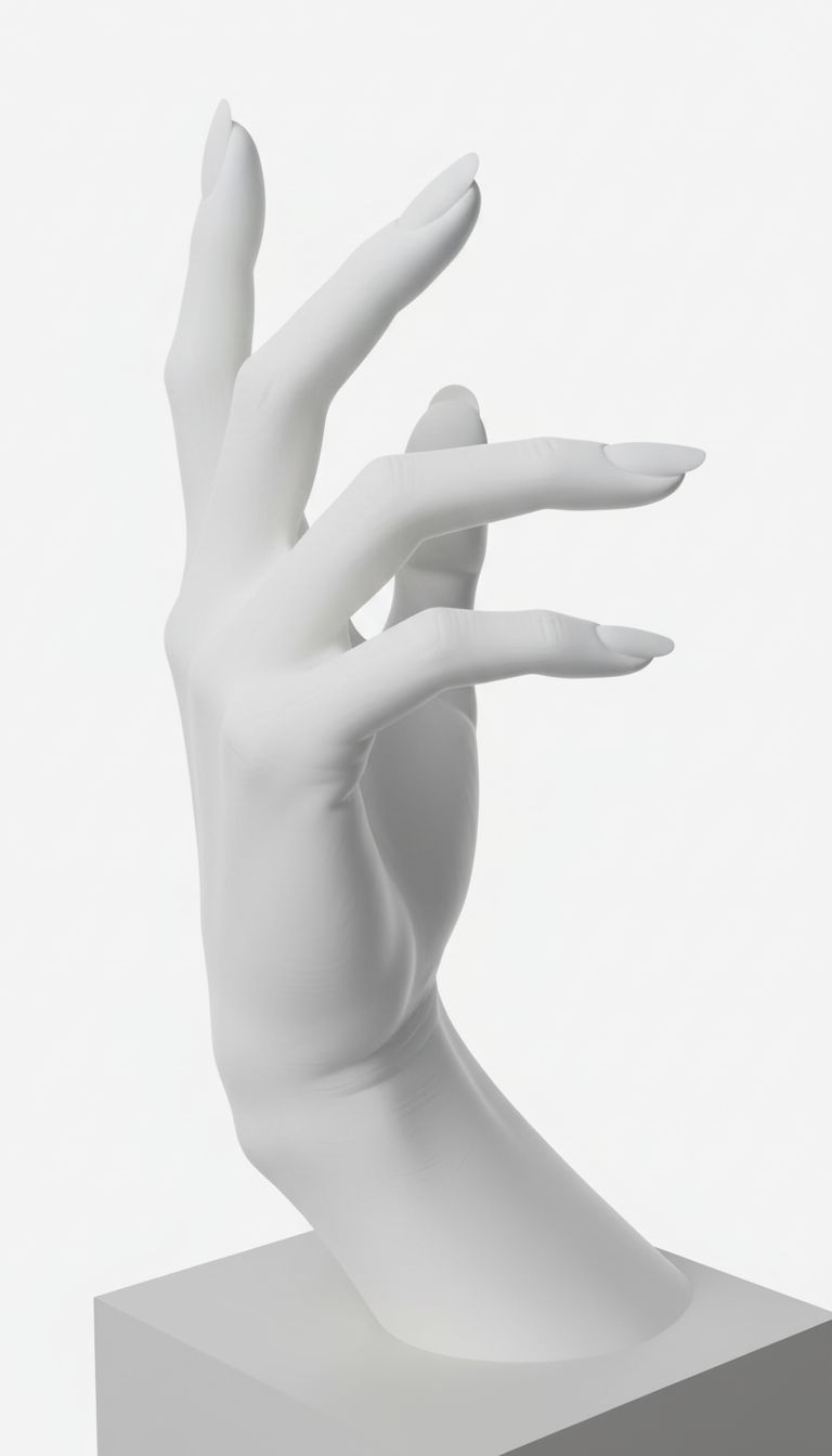 Articulated Hand Sculpture free 3D printable STL