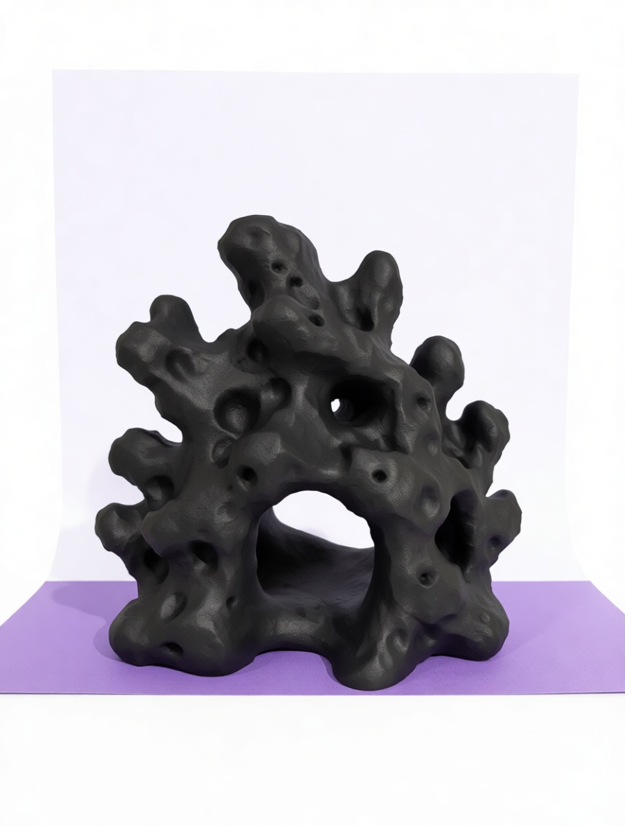 Coral Reef Rock Sculpture free 3D printable STL