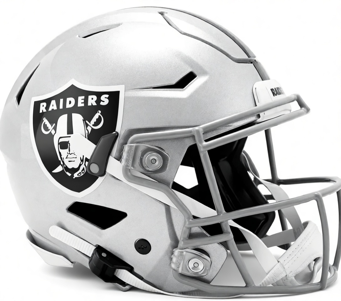 Las Vegas Raiders Helmet free 3D printable STL