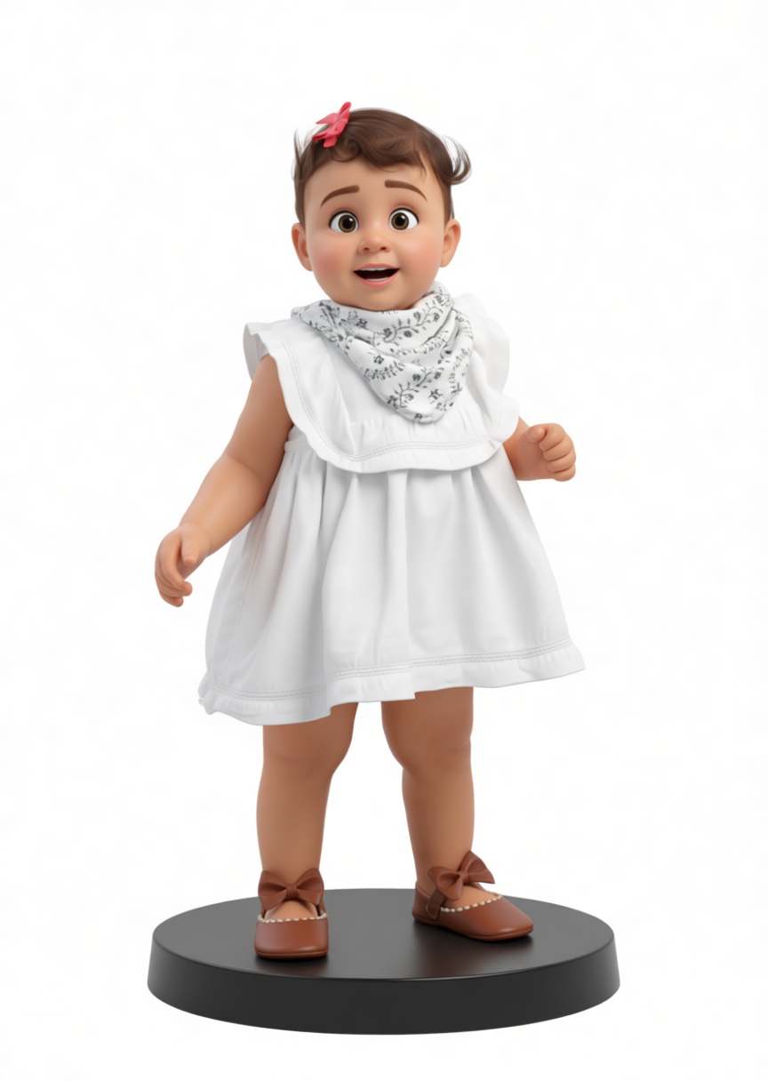Happy Baby Figurine free 3D printable STL