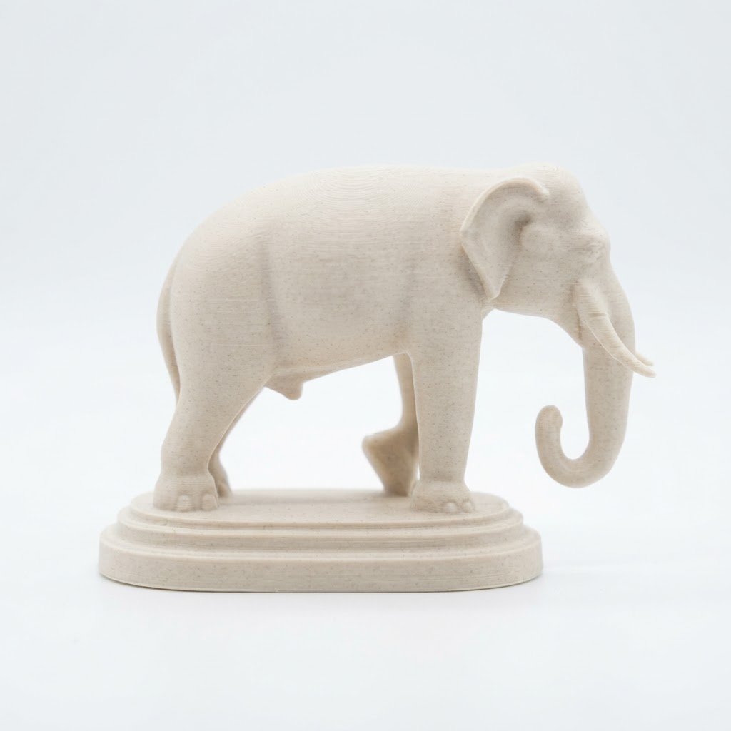 Elephant Statue Figurine free 3D printable STL