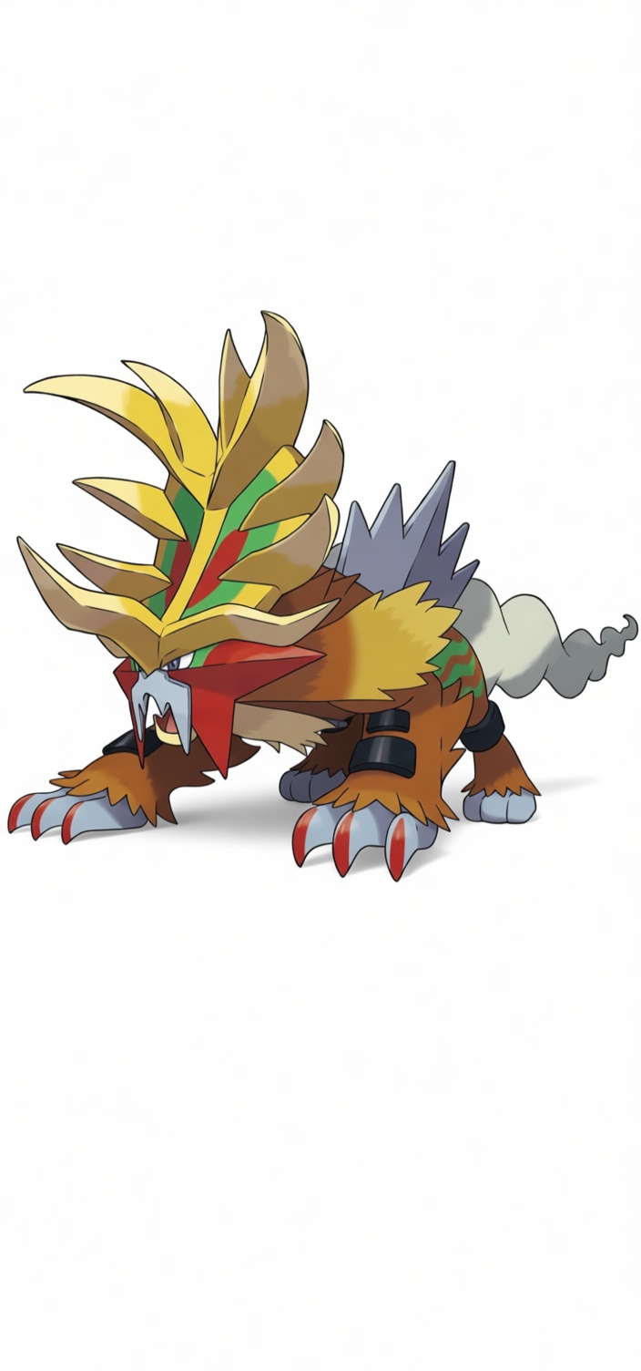 Entei Legendary Figurine free 3D printable STL