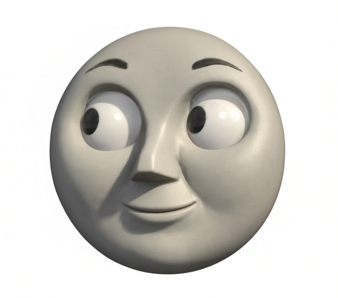 Thomas the Tank Engine Face free 3D printable STL
