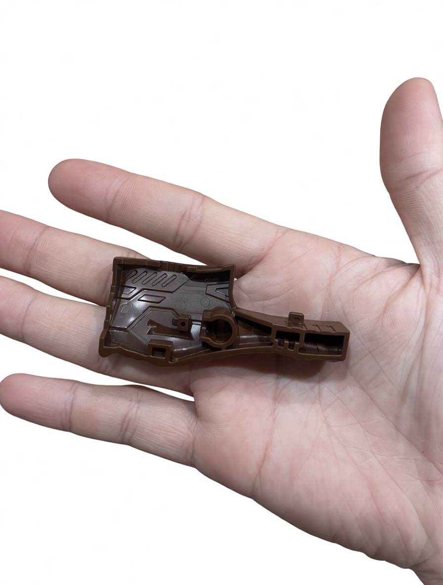 LEGO Dark Brown Gun Component free 3D printable STL