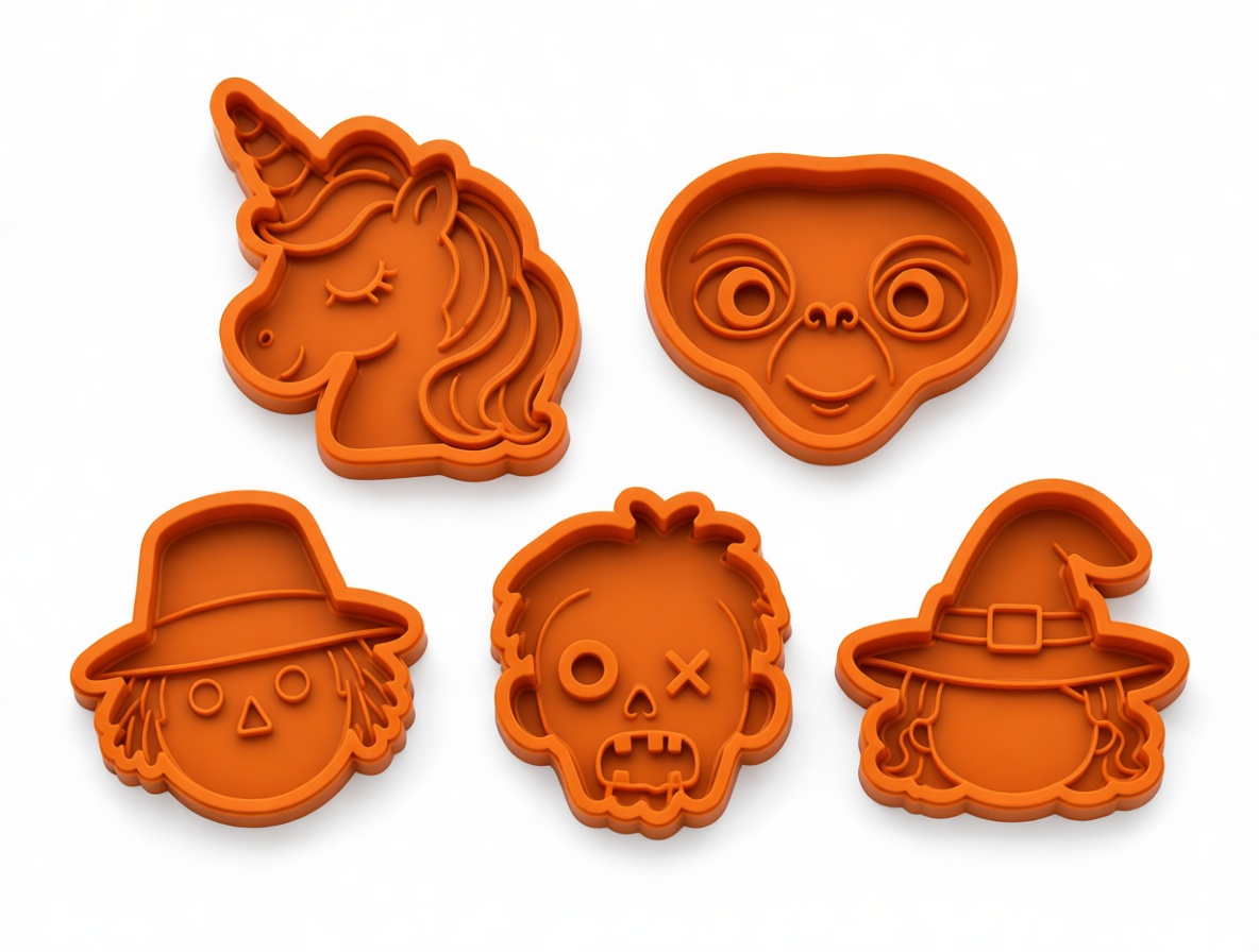 Halloween Cookie Cutters free 3D printable STL
