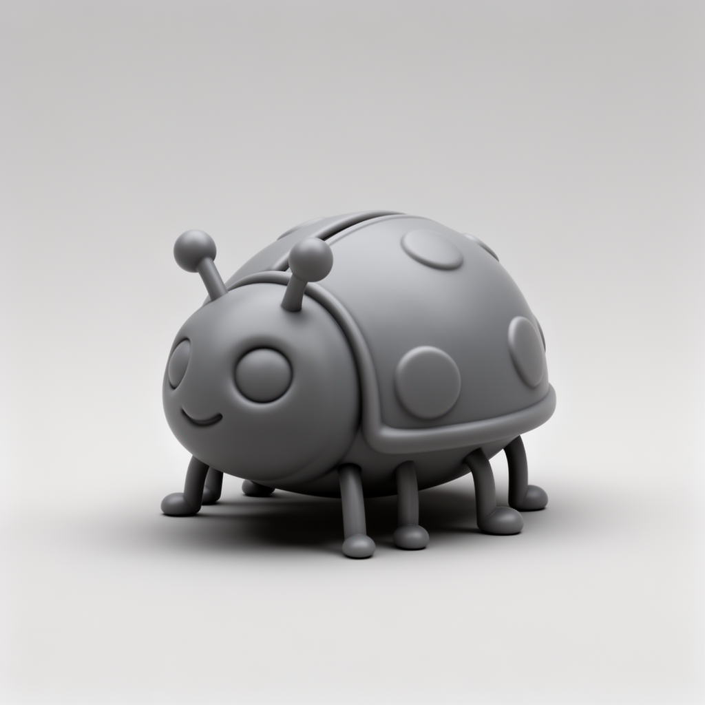 Cute Ladybug Figurine free 3D printable STL