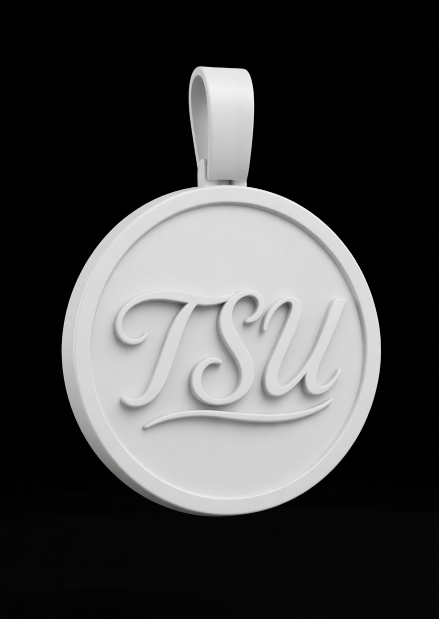 TSU Logo Pendant free 3D printable STL