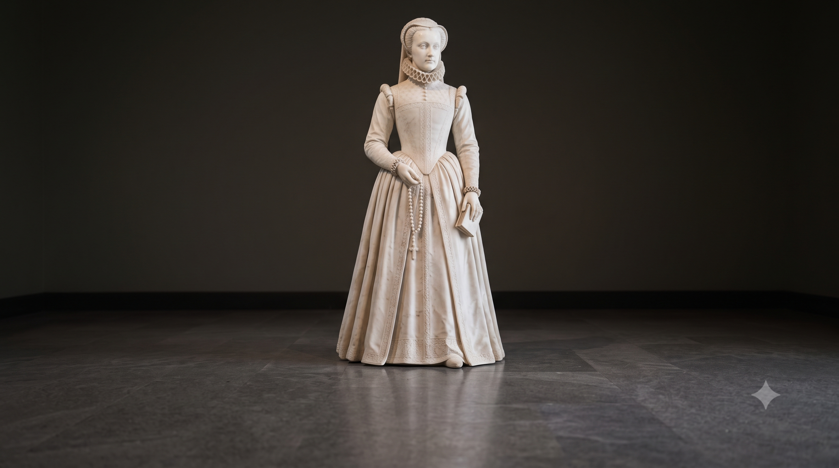 Elizabethan Noblewoman Figurine free 3D printable STL