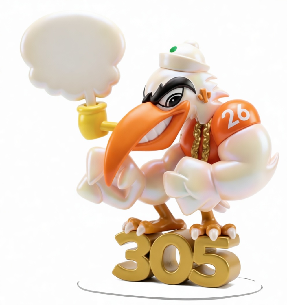 Miami Marlin Mascot Figurine free 3D printable STL
