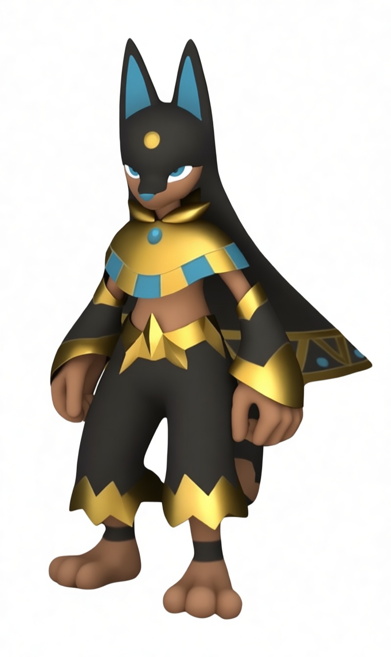Anubis Warrior Figurine free 3D printable STL