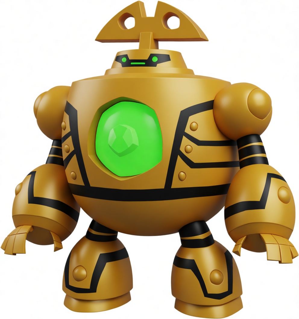 Clank Robot Figurine free 3D printable STL