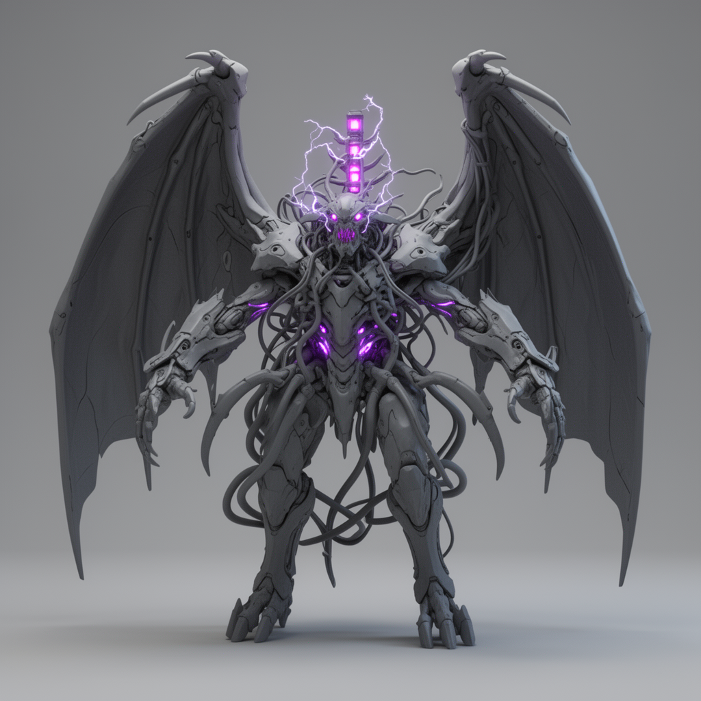 Chrome Hive Crone Figurine free 3D printable STL