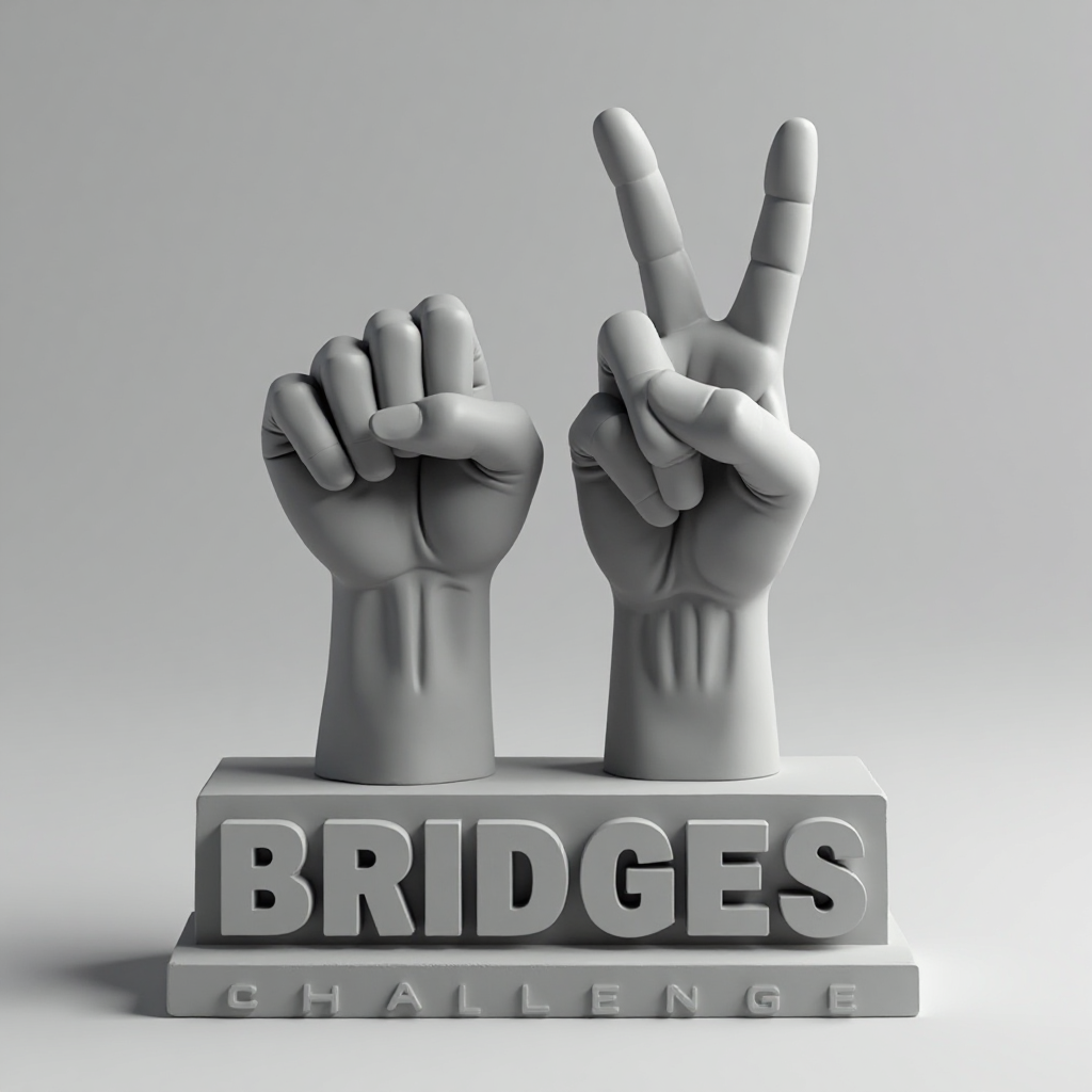 Bridges RPS Challenge Sculpture free 3D printable STL