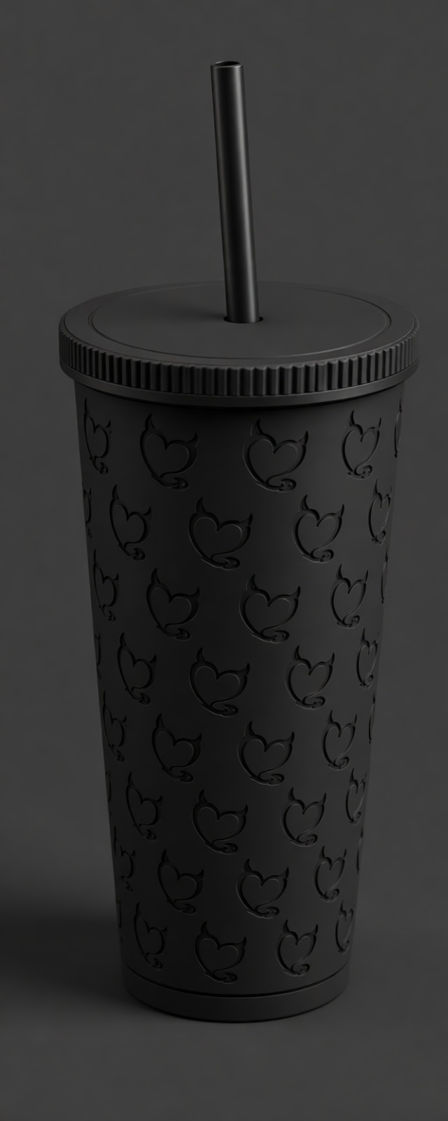 Heart Pattern Tumbler free 3D printable STL