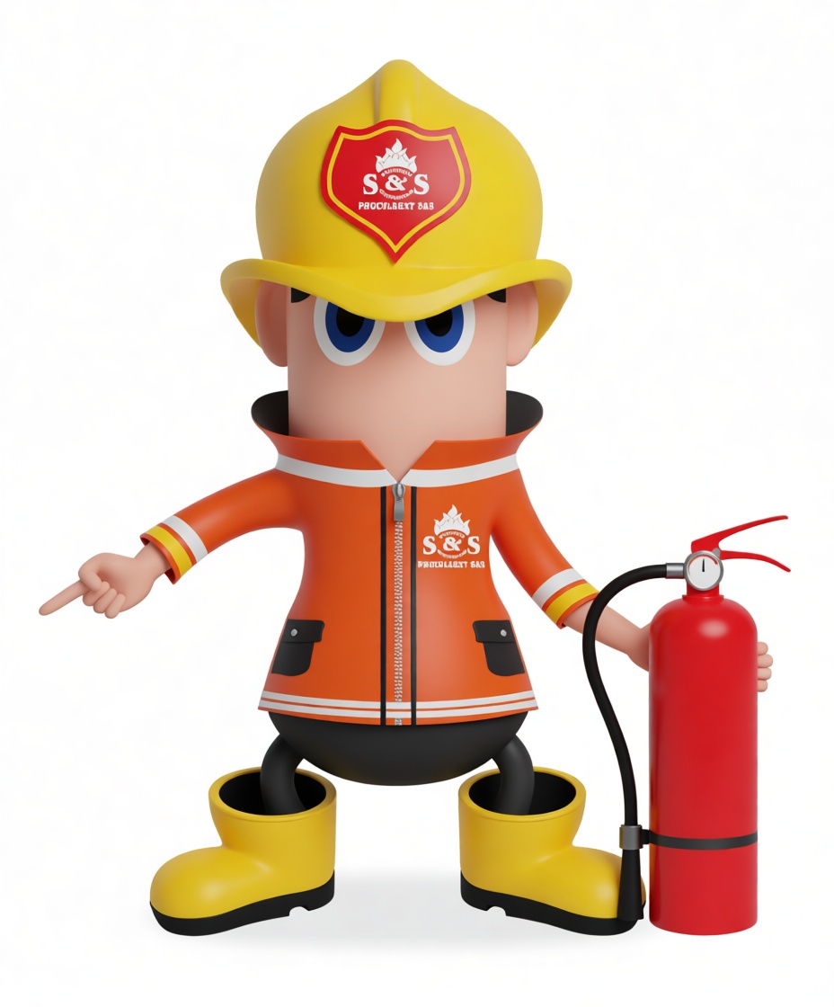 Firefighter Cartoon Figurine free 3D printable STL